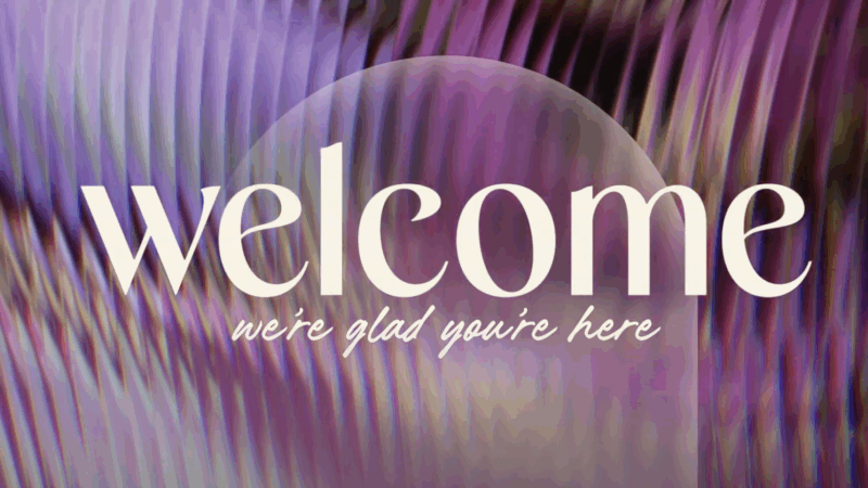 Welcome Title