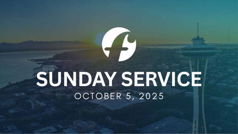 Sunday Service Title