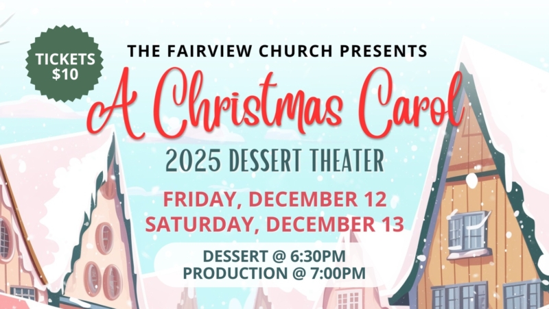 Sunday Annoucement Slides – A Christmas Carol 2025 A Christmas Carol 2025