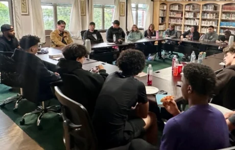 Young adult food and bible study at The Fairview Church