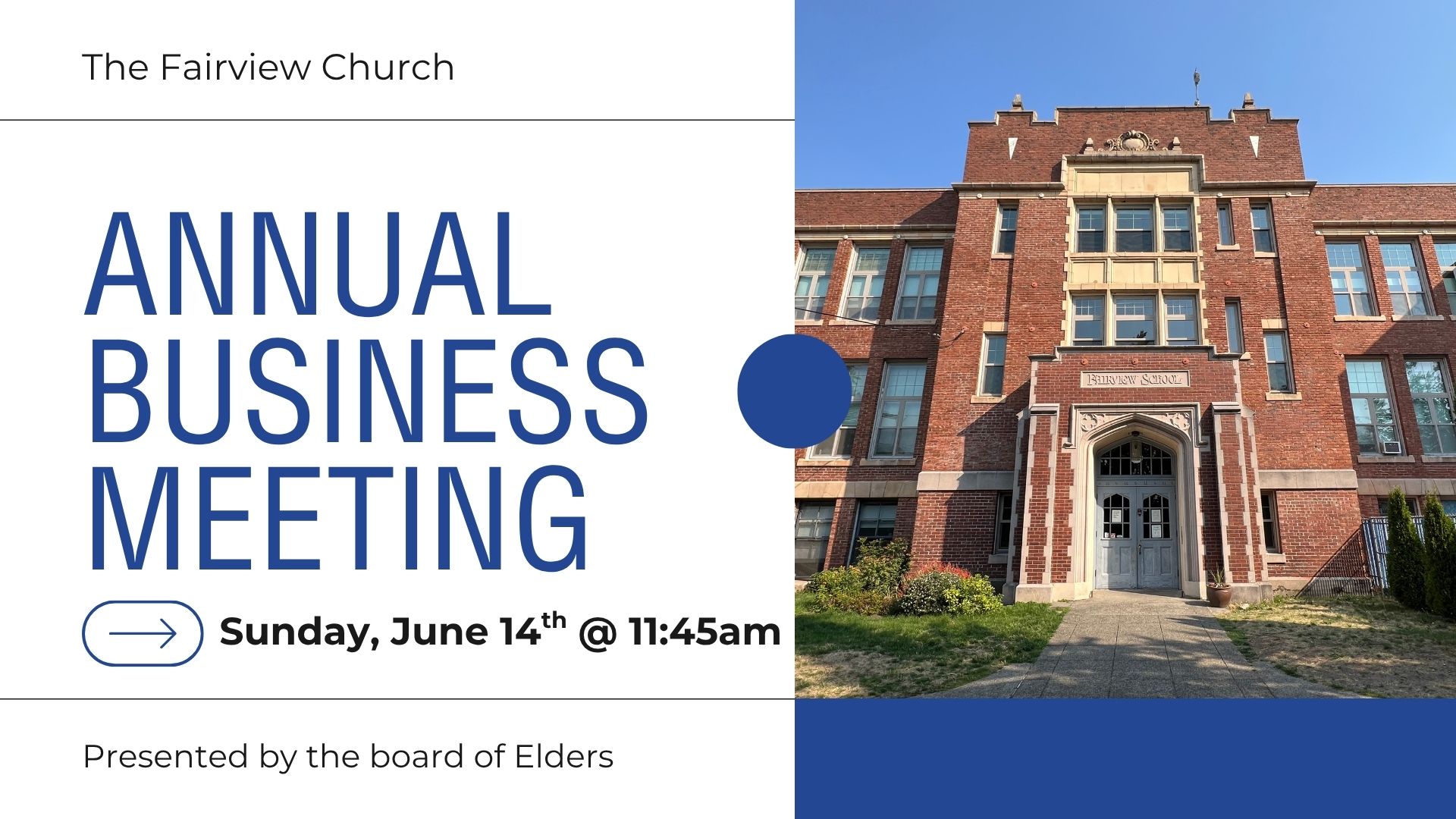 Annual Business Meeting slide