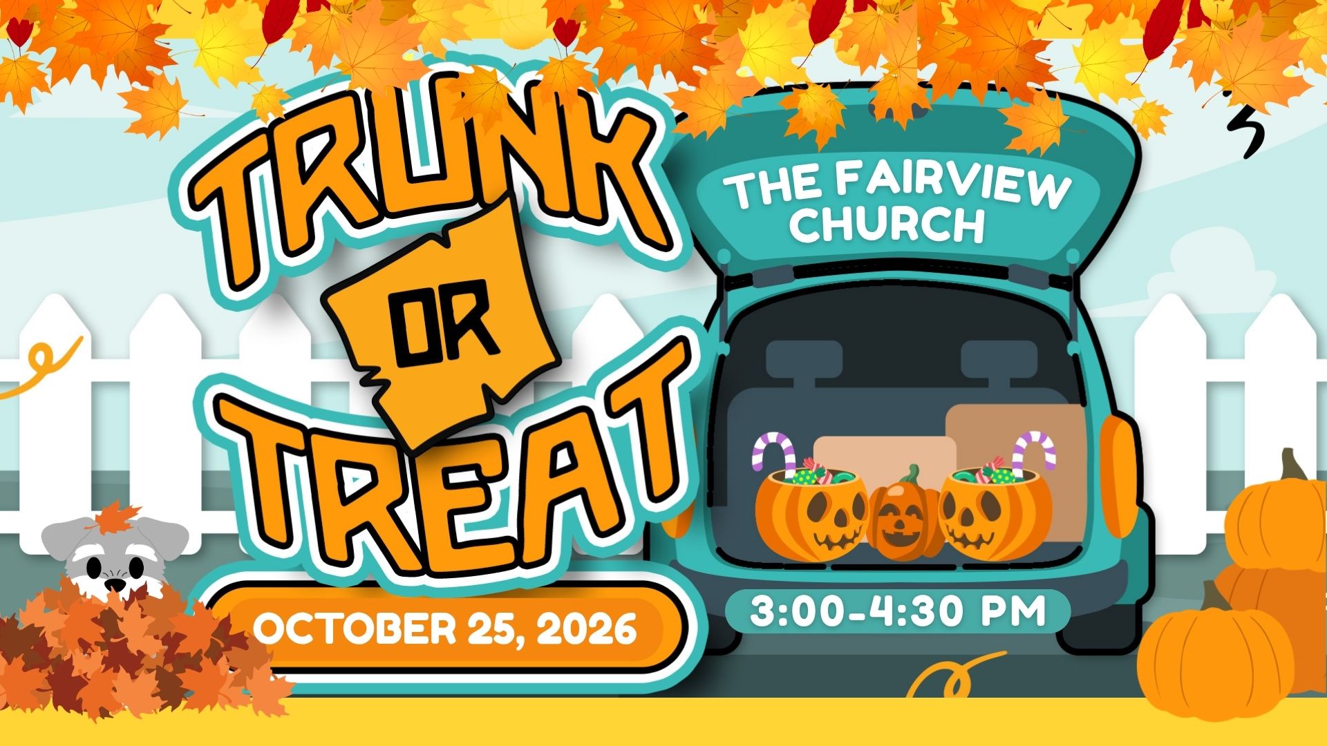 trunk or treat slide trunk or treat slide